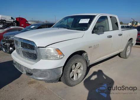 2021 Ram 1500 Classic Tradesman z USA, uszkodzony, nr VIN 1C6RR7FT1MS566533